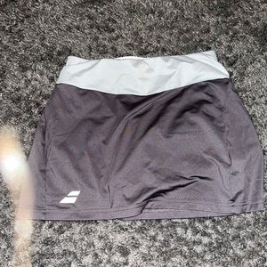 Grey babolat tennis skirt